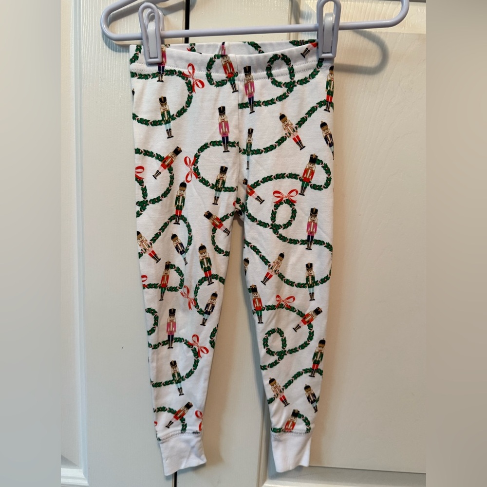 Emily McCarthy Festive Nutcracker Print Pajama Bottoms